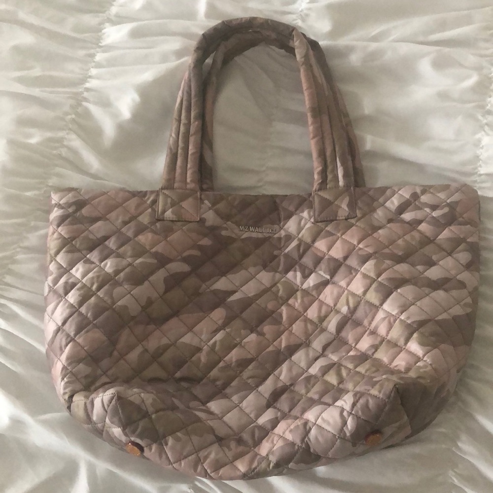 MZ Wallace Camo Tote & matching pouch